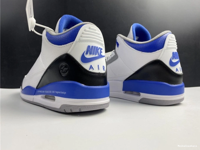 MaikeSneakers Jordan White Blue CT8532-040 3 Retro Air 0717